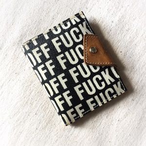 🚫 SOLD 🚫 Medicom Fabrick FUCK OFF Wallet